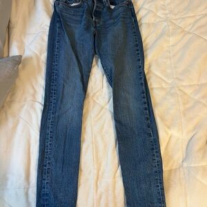 Women’s Levi 501 Skinny Jeans